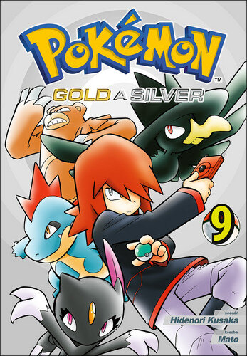 Obálka knihy Pokémon Gold a Silver 9