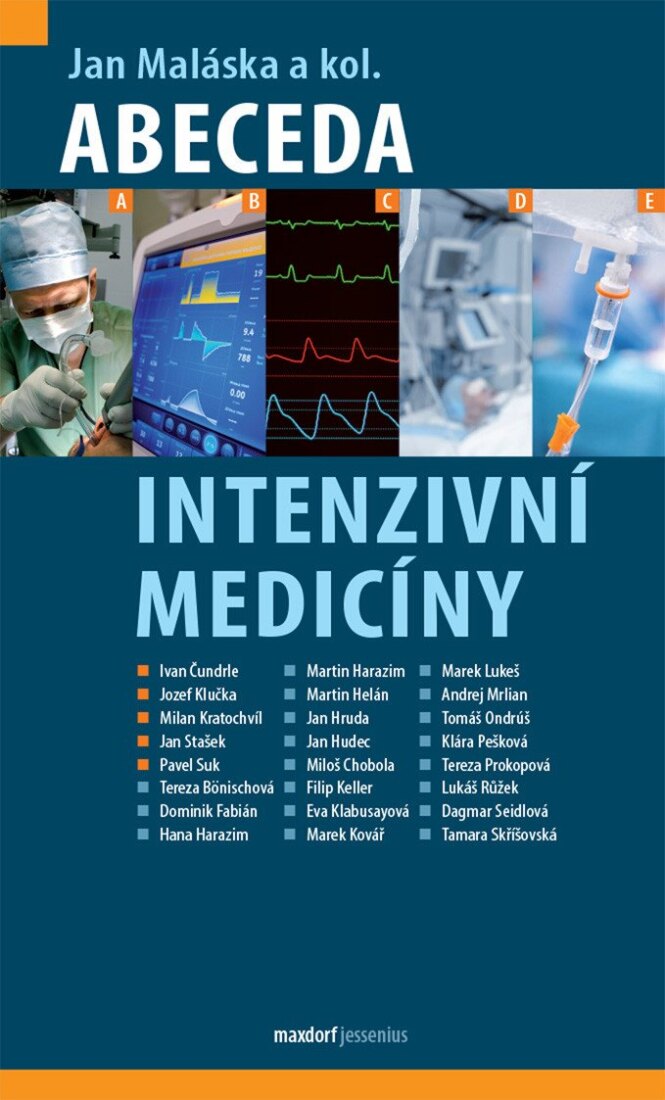 Obálka knihy Abeceda intenzivní medicíny