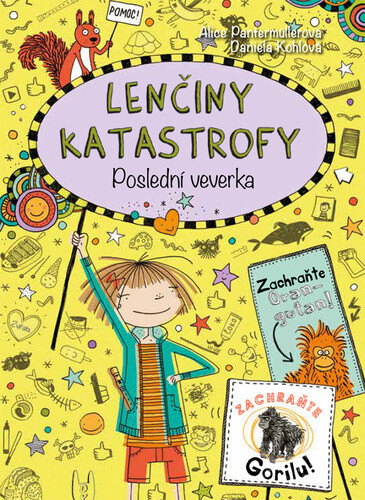 Obálka knihy Lenčiny katastrofy Poslední veverka