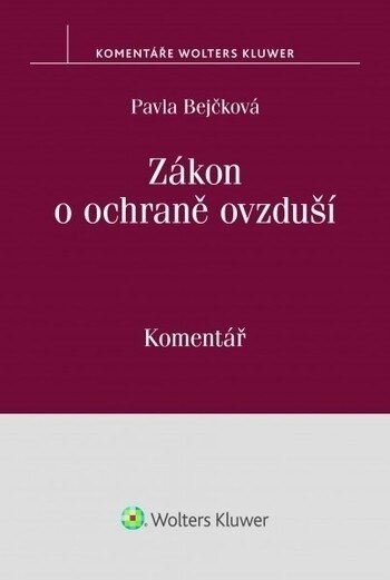 Obálka knihy Zákon o ochraně ovzduší. Komentář