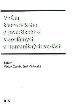 Obálka knihy Vzťah teoretického a praktického v sociálnych a humatnitných vedách