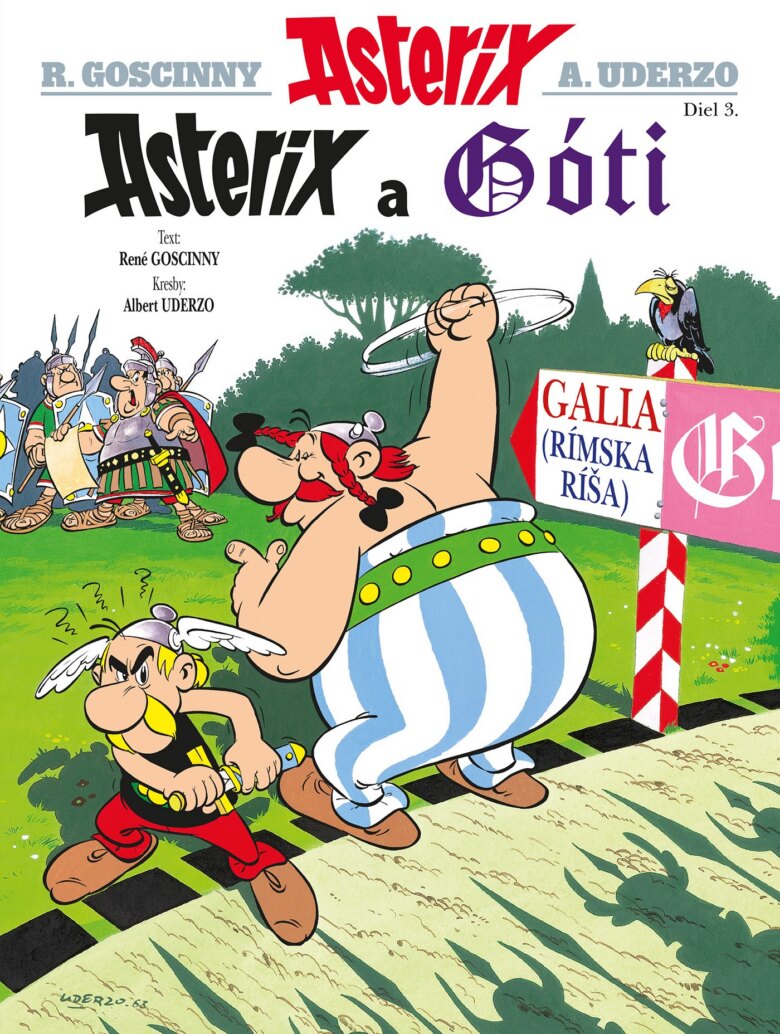 Obálka knihy Asterix III - Asterix a Góti