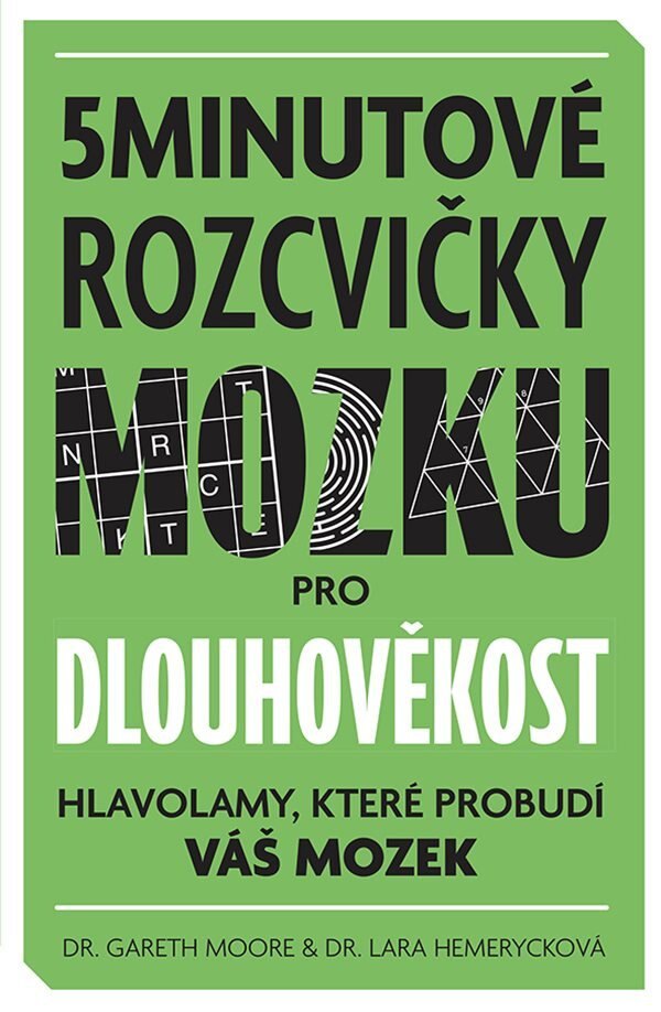 Obálka knihy 5minutové rozcvičky mozku pro dlouhověkost