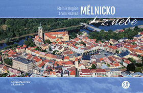 Obálka knihy Mělnicko z nebe