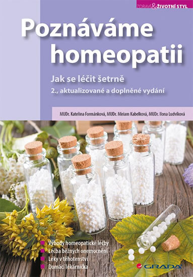 Obálka knihy Poznáváme homeopatii - Jak se léčit šetrně
