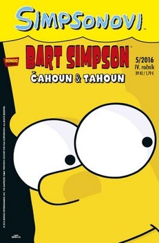 Obálka knihy Bart Simpson Čahoun a tahoun