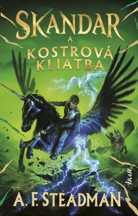Obálka knihy Skandar 4: Skandar a kostrová kliatba