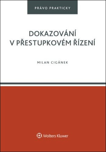 Obálka knihy Dokazování v přestupkovém řízení