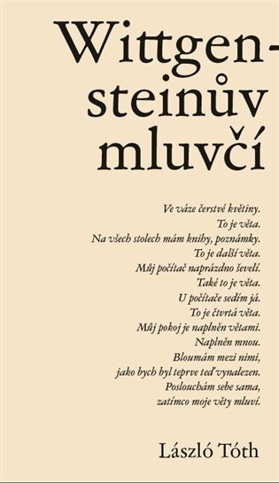 Obálka knihy Wittgensteinův mluvčí
