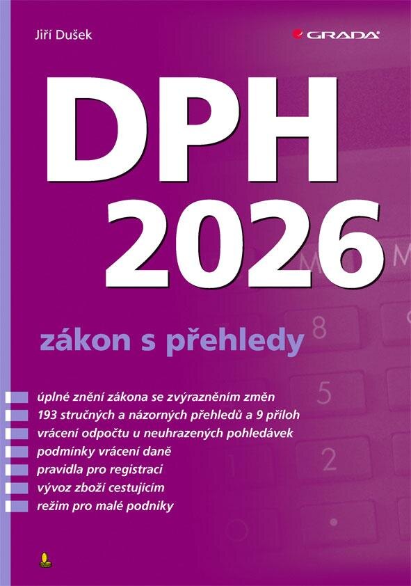 Obálka knihy DPH 2026
