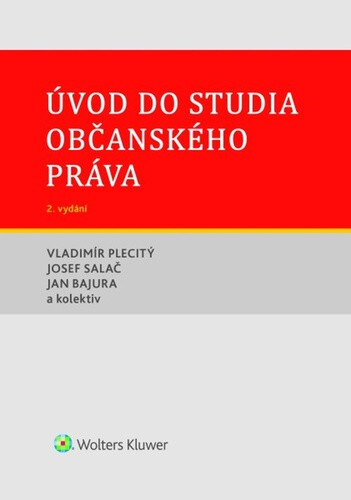 Obálka knihy Úvod do studia občanského práva