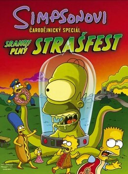 Obálka knihy Simpsonovi Čarodějnický speciál