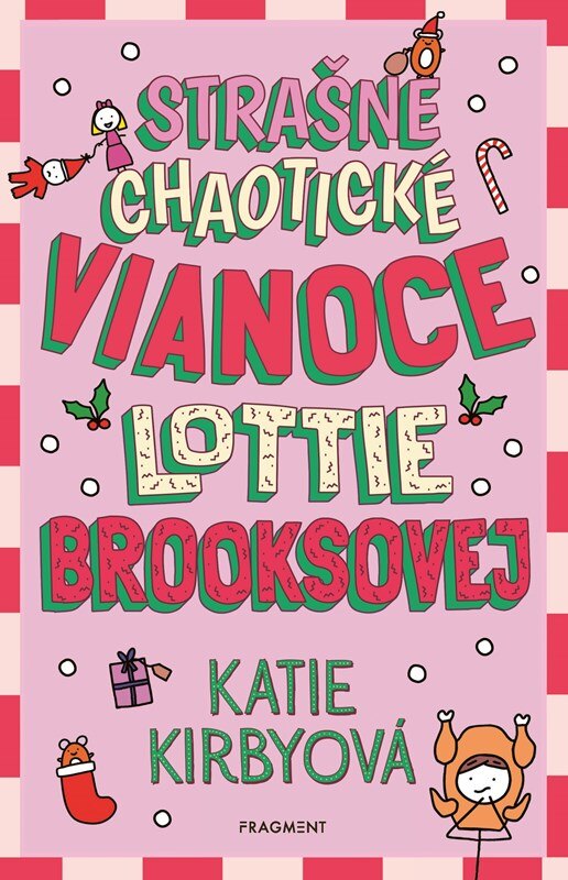 Obálka knihy Strašne chaotické Vianoce Lottie Brooksovej