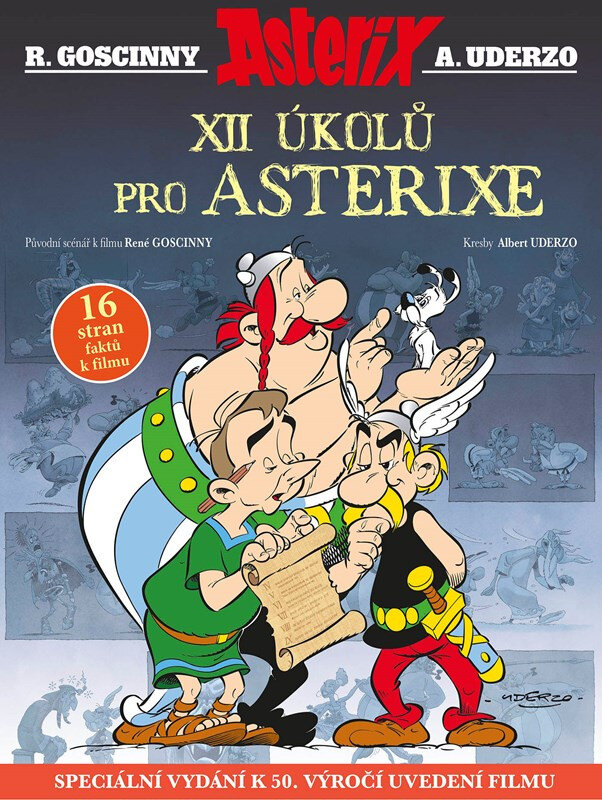 Obálka knihy Asterix - XII úkolů pro Asterixe - Speciální edice