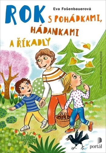 Obálka knihy Rok s pohádkami, hádankami a říkadly