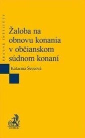 Obálka knihy Žaloba na obnovu konania v občianskom súdnom konaní
