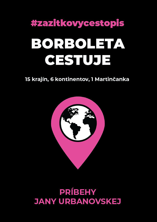 Obálka knihy Borboleta cestuje
