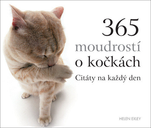 Obálka knihy 365 moudrostí o kočkách