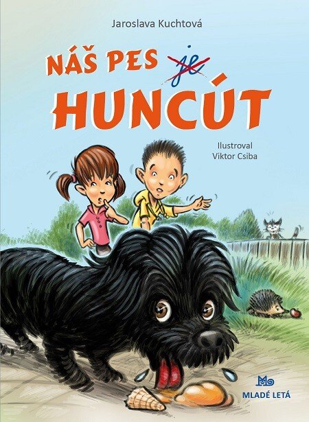 Obálka knihy Náš pes je Huncút