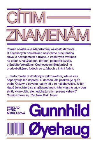Obálka knihy Cítim - Znamenám