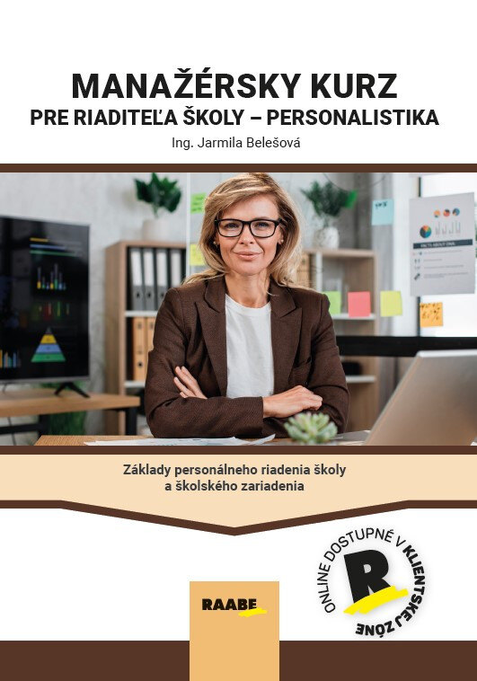 Obálka knihy Manažérsky kurz pre riaditeľa školy – personalistika