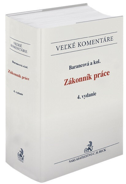 Obálka knihy Zákonník práce. Komentár (4. vydanie)