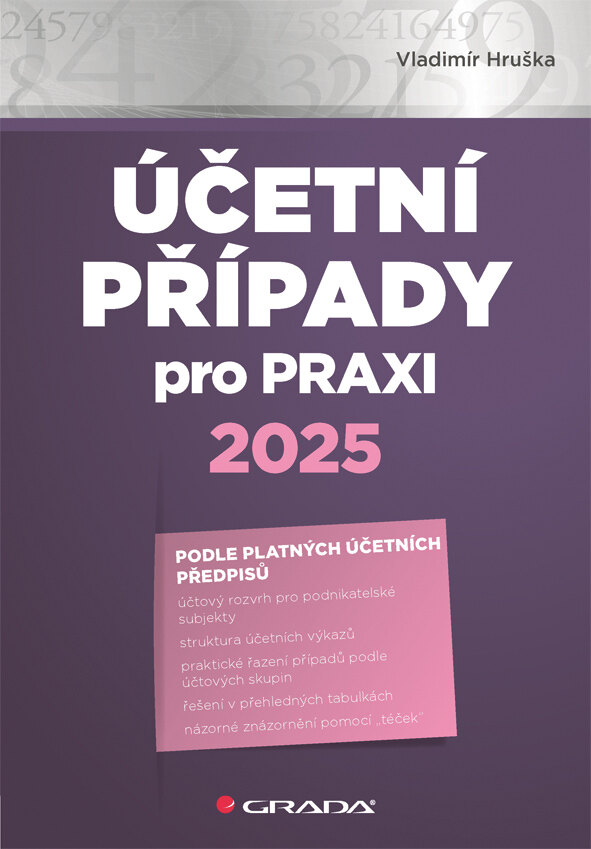 Obálka knihy Účetní případy pro praxi 2025