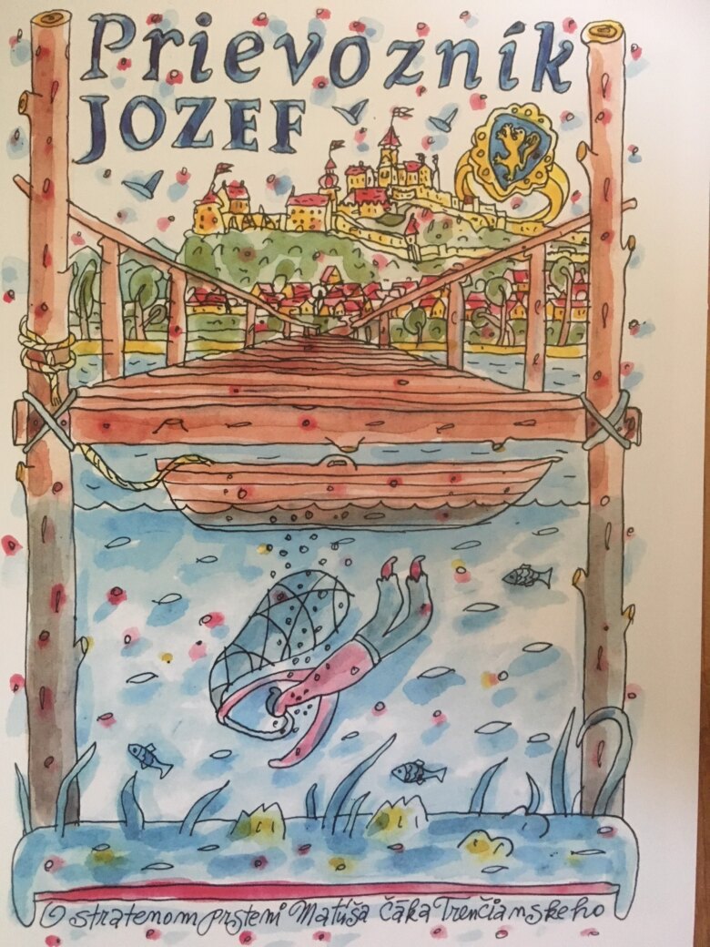 Obálka knihy Prievozník Jozef