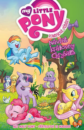 Obálka knihy Můj malý pony - Návrat královny Chrysali
