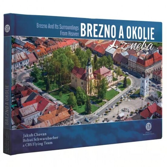 Obálka knihy Brezno a okolie z neba