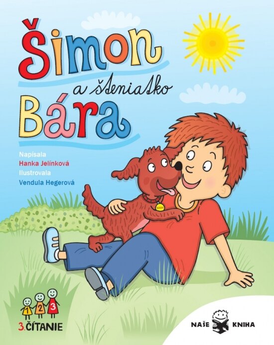 Obálka knihy Šimon a šteniatko Bára