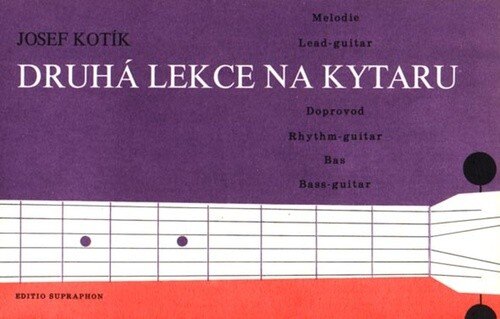 Obálka knihy Druhá lekce na kytaru