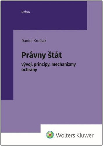 Obálka knihy Právny štát