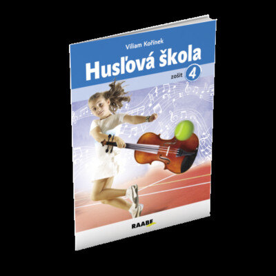 Obálka knihy Husľová škola - zošit 4