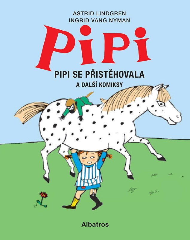 Obálka knihy Pipi se přistěhovala