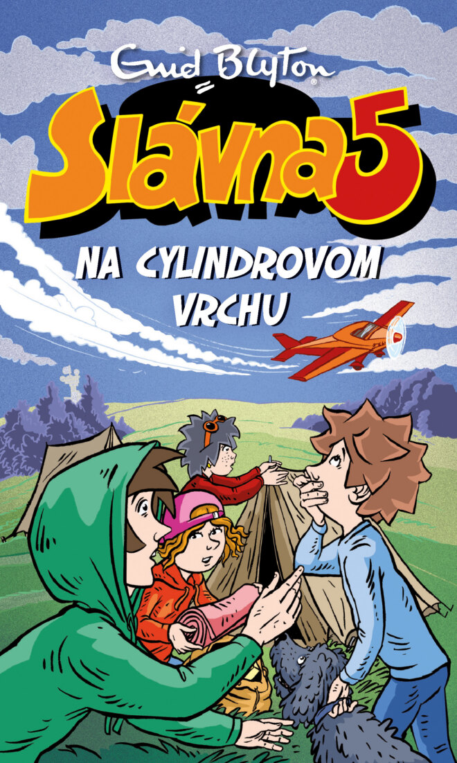 Obálka knihy Slávna 5 na Cylindrovom vrchu (16)