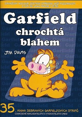 Obálka knihy Garfield chrochtá blahem