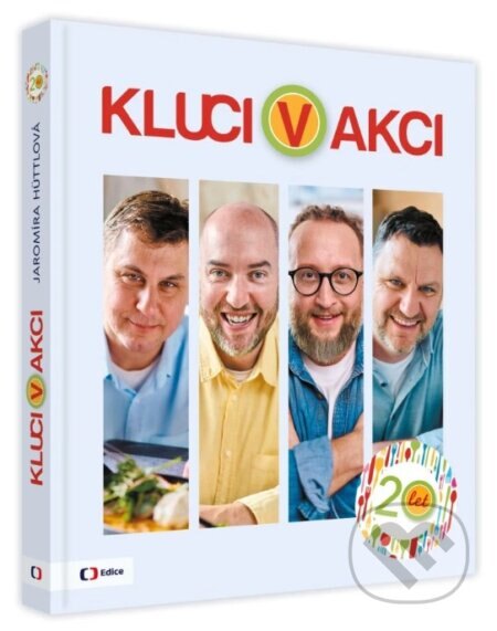 Obálka knihy Kluci v akci 20 let