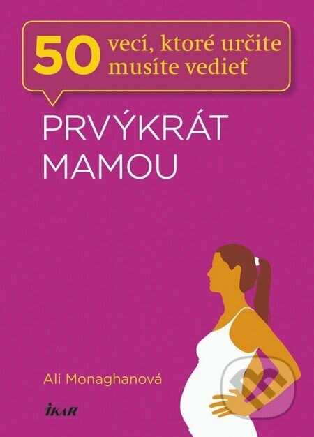 Obálka knihy Prvýkrát mamou