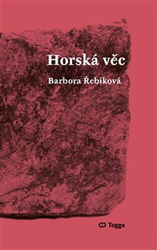 Obálka knihy Horská věc