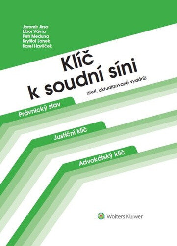 Obálka knihy Klíč k soudní síni