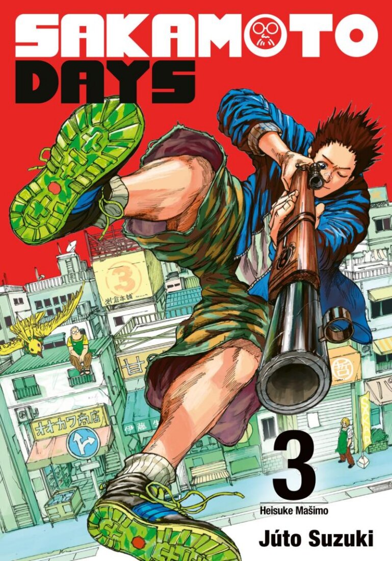 Obálka knihy Sakamoto Days 3