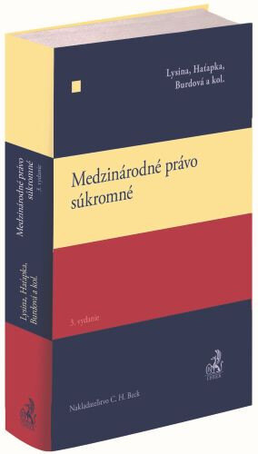 Obálka knihy Medzinárodné právo súkromné (3. vydanie)