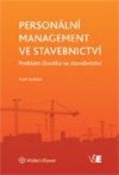 Obálka knihy Personální management ve stavebnictví. Problém člověka ve stavebnictví