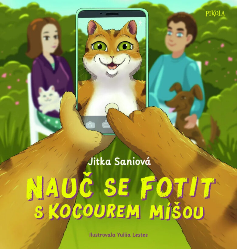 Obálka knihy Nauč se fotit s kocourem Míšou