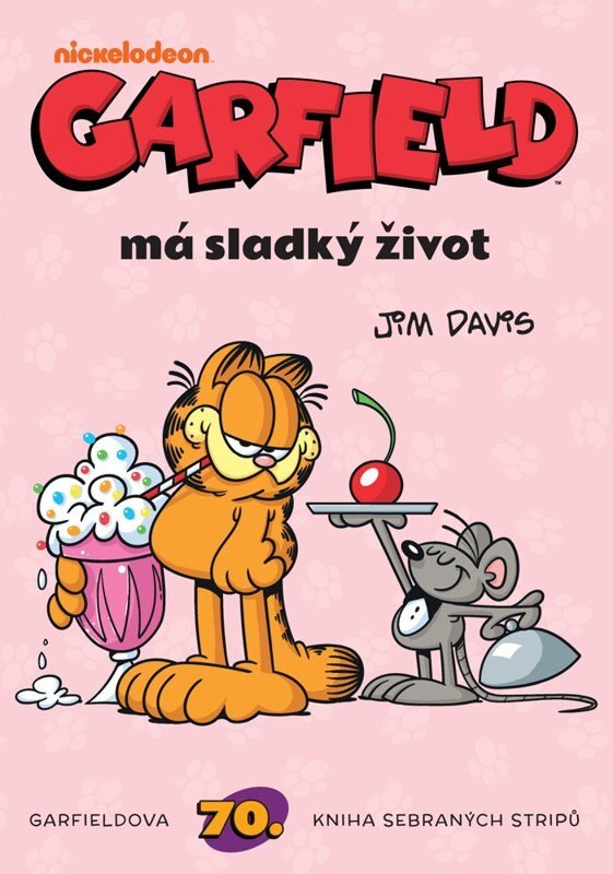 Obálka knihy Garfield má sladký život (č. 70)