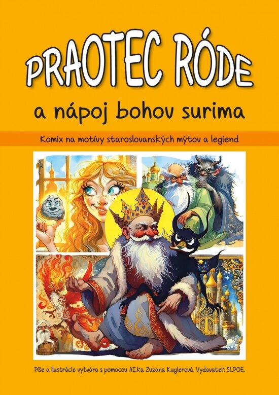 Obálka knihy Praotec Róde a nápoj bojov Surima