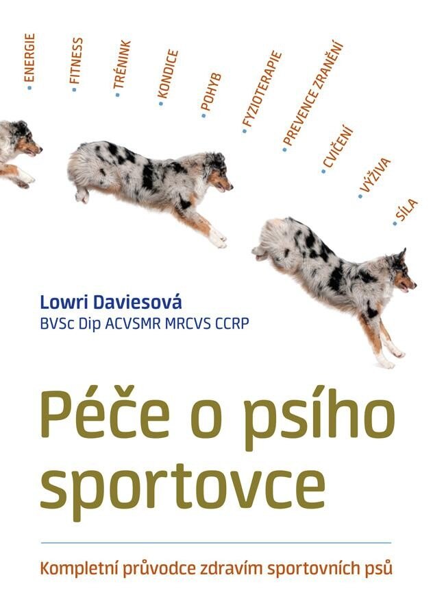Obálka knihy Péče o psího sportovce