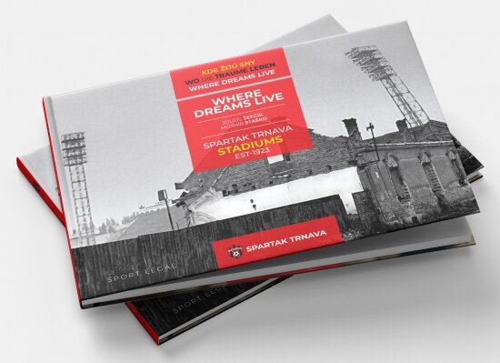 Obálka knihy Kde žijú sny - Spartak Trnava Stadiums