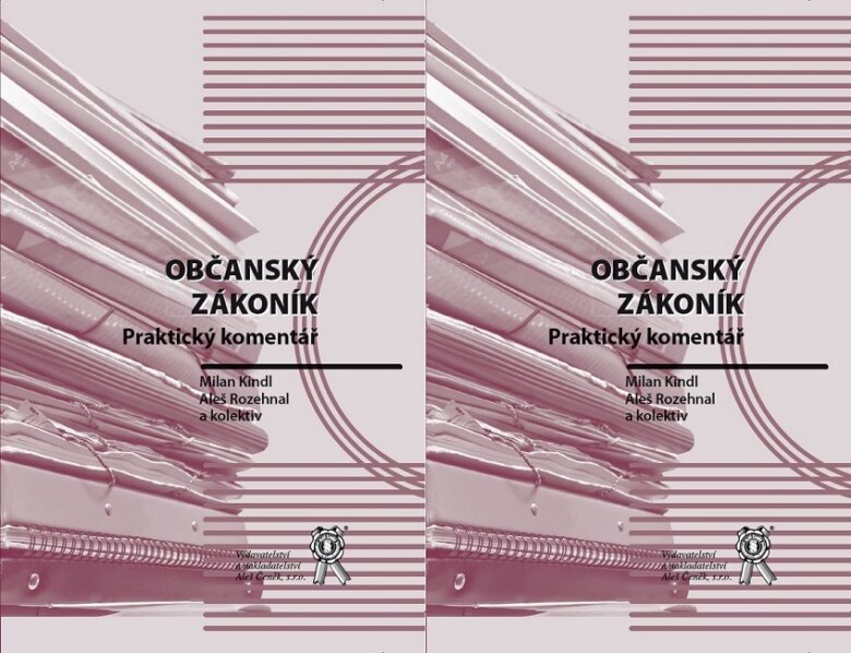 Obálka knihy Občanský zákoník. Praktický komentář (2 svazky)